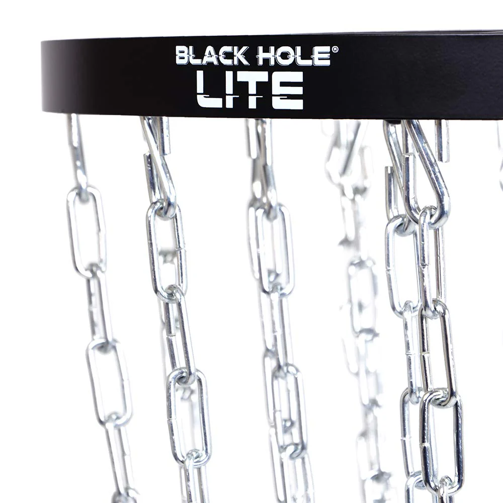MVP Disc Sports Black Hole Lite 24-Chain Disc Golf Basket Target - Image 5