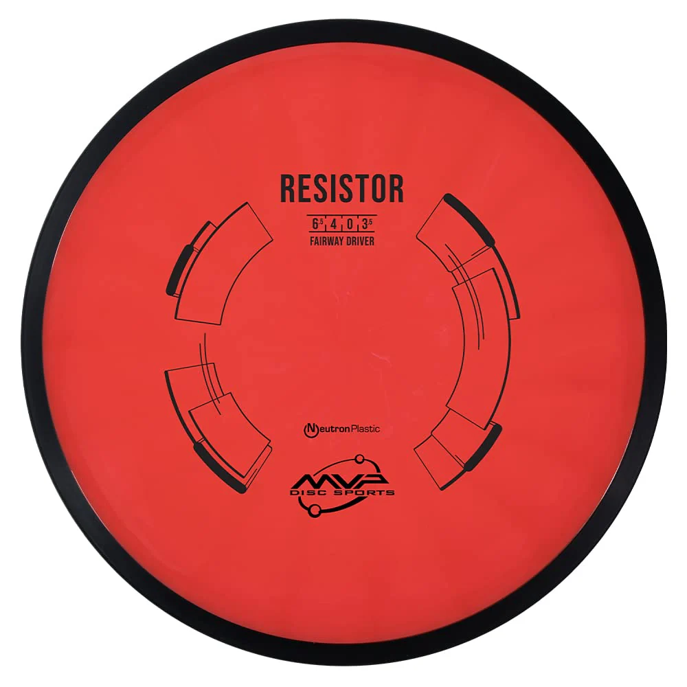 MVP Disc Sports Neutron Resistor Disc Golf Fairway Driver (Colors May Vary)