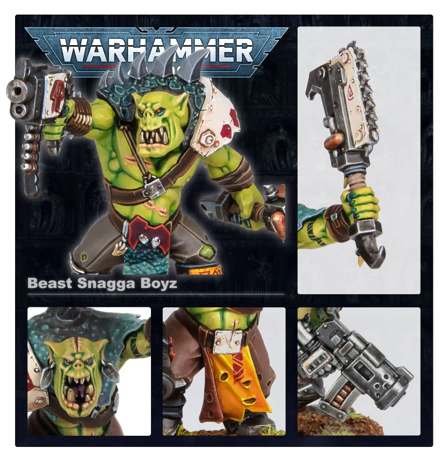 Warhammer 40000 Orks : Beast Snagga Boyz - Image 3