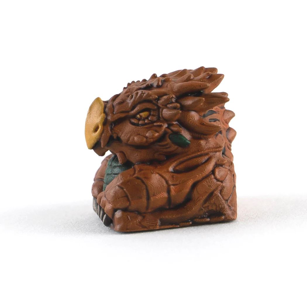 Peacaps Thoric Hand Painted Artisan Keycap - Image 3