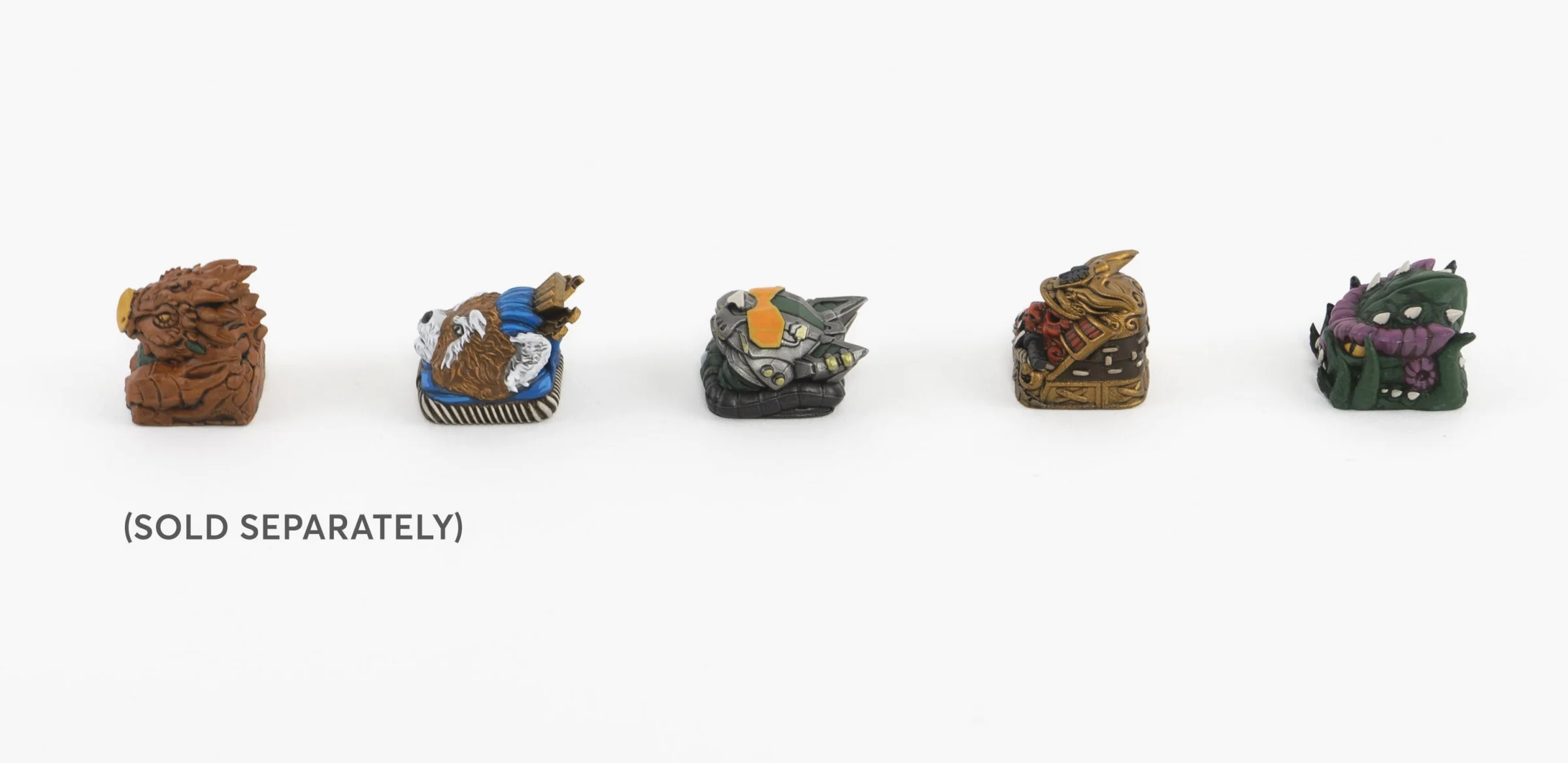 Peacaps Vvorisst Hand Painted Artisan Keycap - Image 6