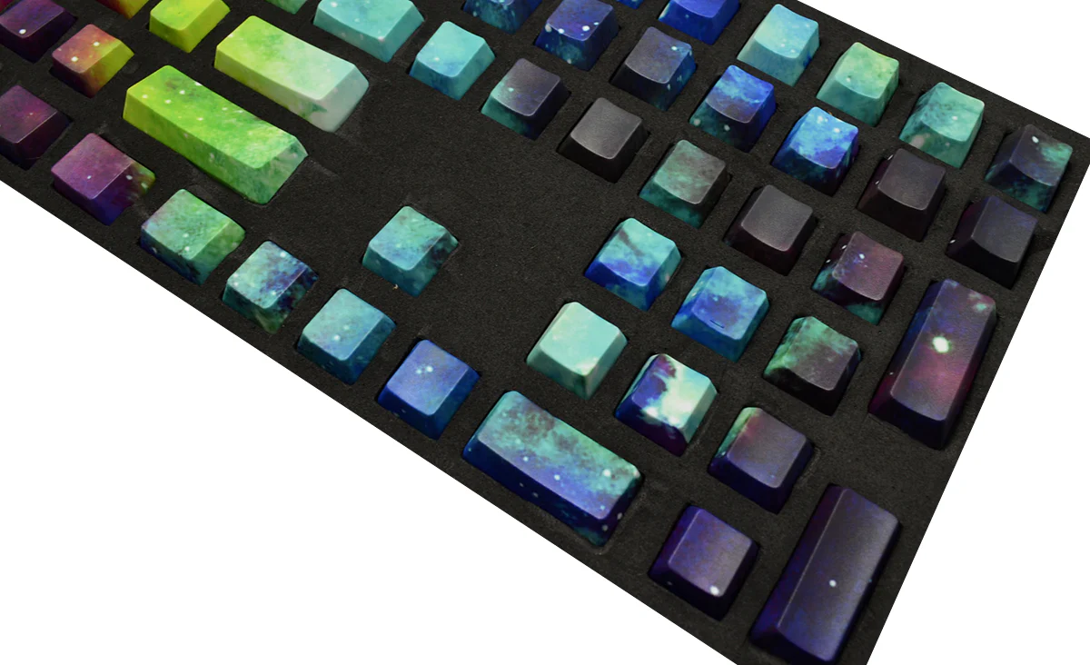 Pheilcia GalaxC Blank 108 Key OEM Profile Dye Sub PBT Keycap Set - Image 4