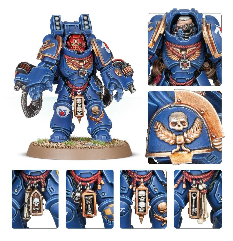 Warhammer 40000 Space Marines Aggressor Squad - Image 2