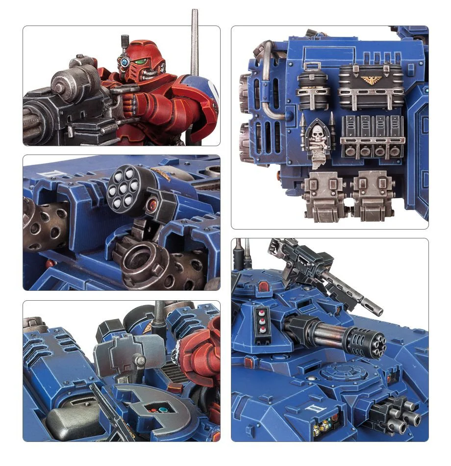 Warhammer 40000 Space Marines Primaris Repulsor - Image 2