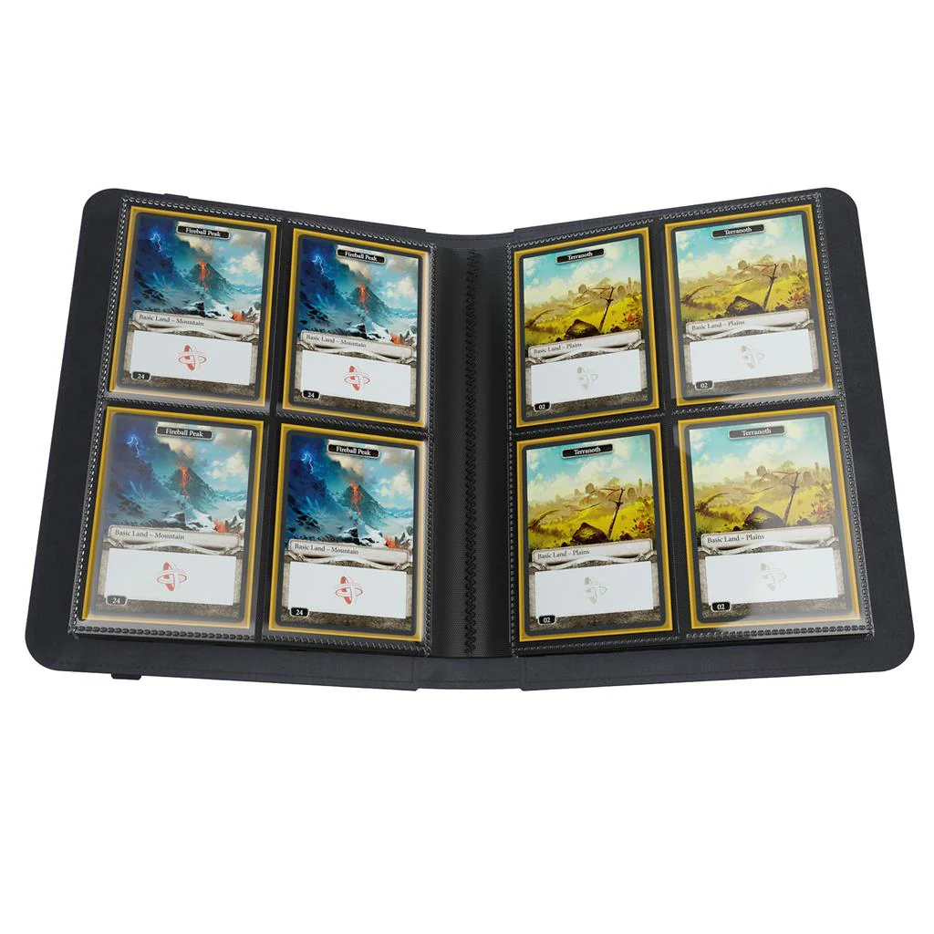 Prime Album 8-Pocket Card Binder Black - Image 4
