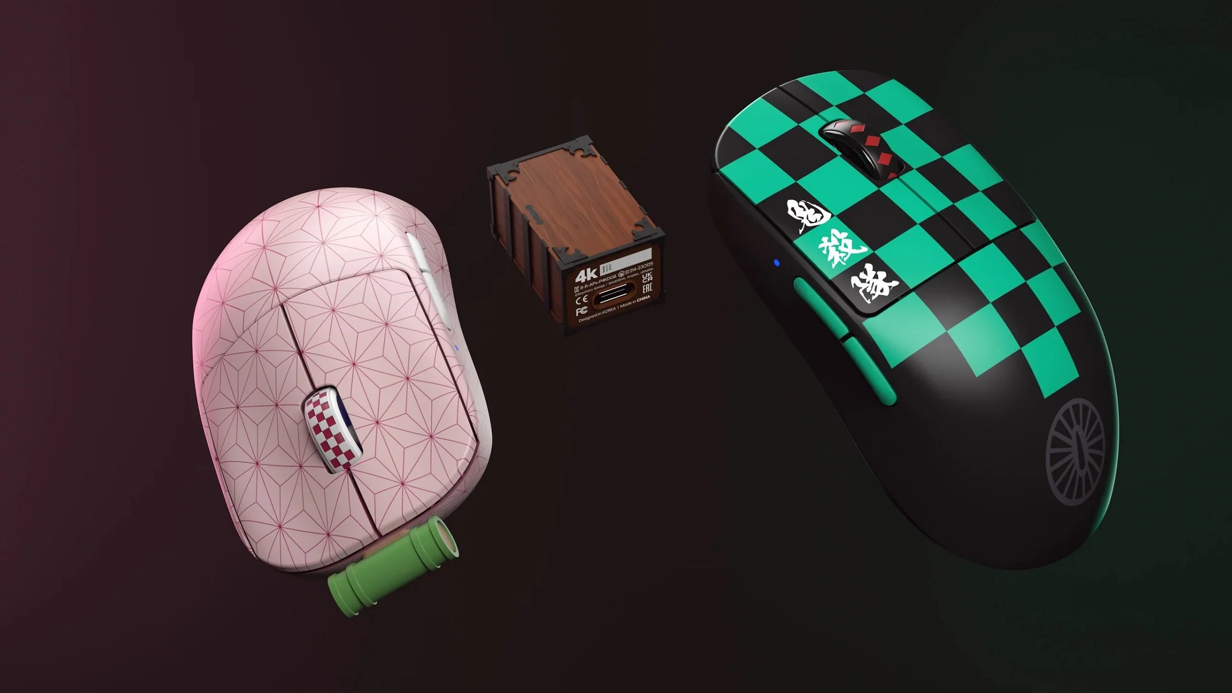 Pulsar x Demon Slayer Special Pack X2 V2 1K / 4K Wireless Mouse