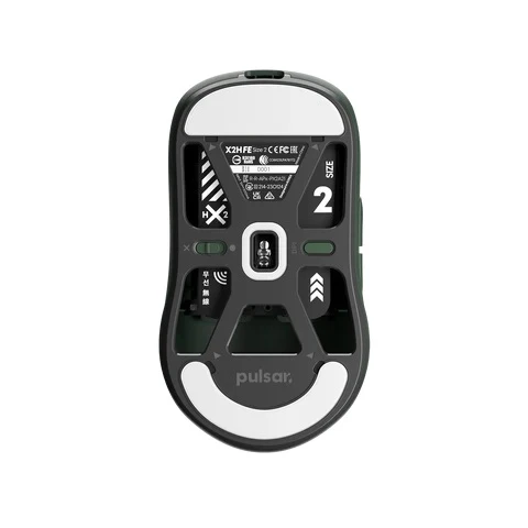 Pulsar X2H Founder's Edition Green 1K / 4K Wireless Mouse - Image 17