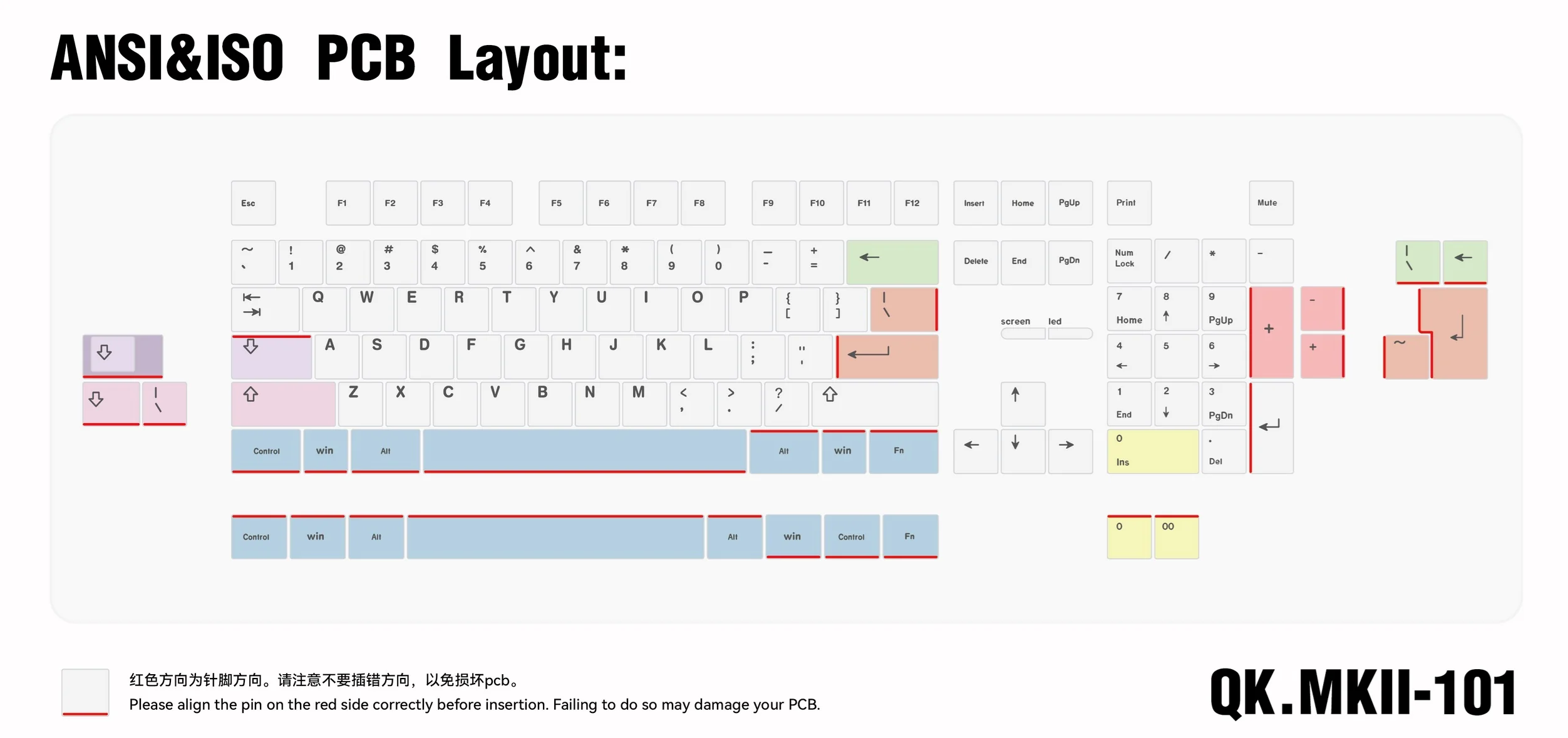 Qwertykeys QK101 WK Aluminum Barebones Wireless DIY Keyboard Kit - Image 2