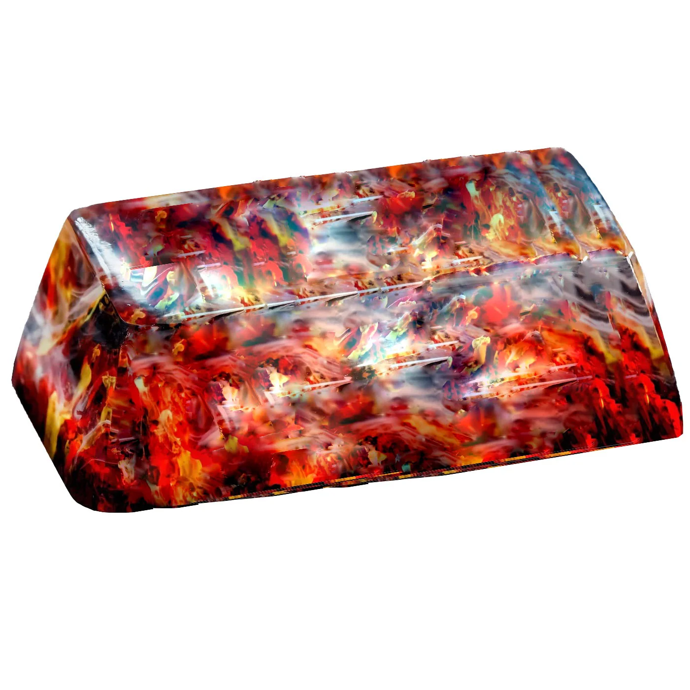 Resixteen Volcano Enter Wood & Resin 2.25u SA Artisan Keycap