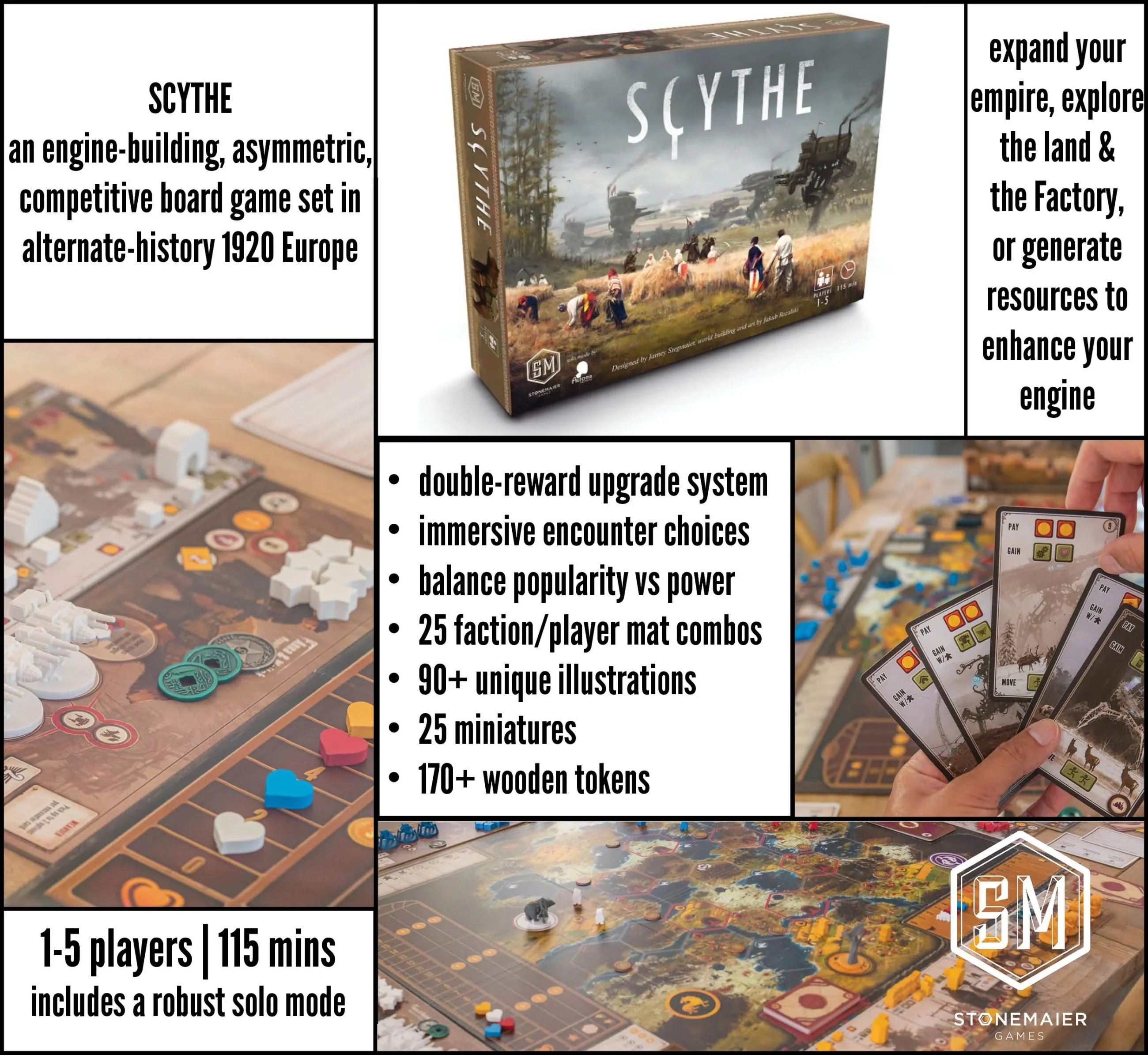 Scythe Engine Building Board Game - Image 2
