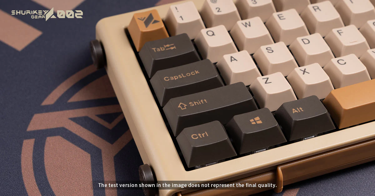Shurikey Hanzo 002 65% Bluetooth White LED Double Shot ABS EC Mechanical Keyboard - Image 2