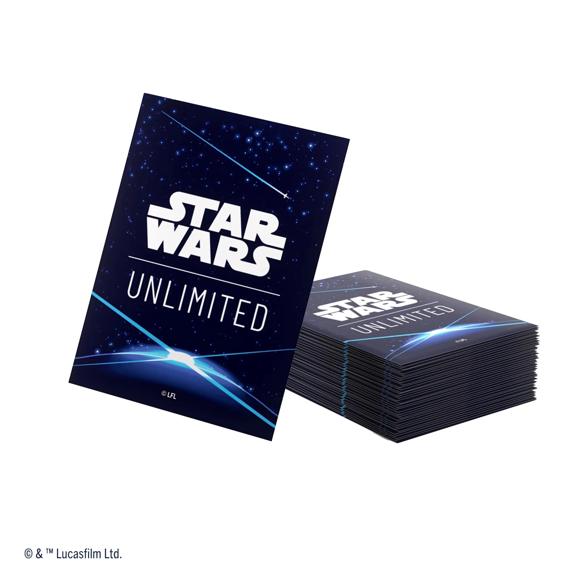 Star Wars Unlimited Art Card Sleeves Space Blue - Image 3