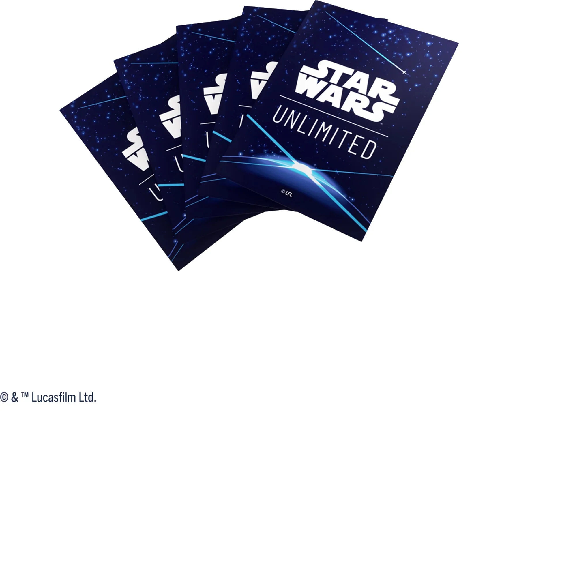Star Wars Unlimited Art Card Sleeves Space Blue - Image 4