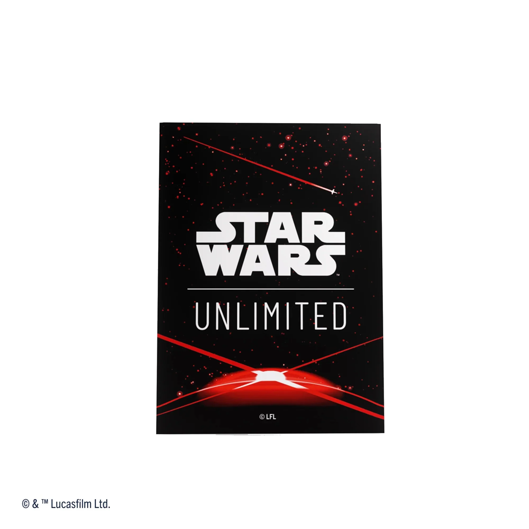 Star Wars Unlimited Art Card Sleeves Space Red - Image 3