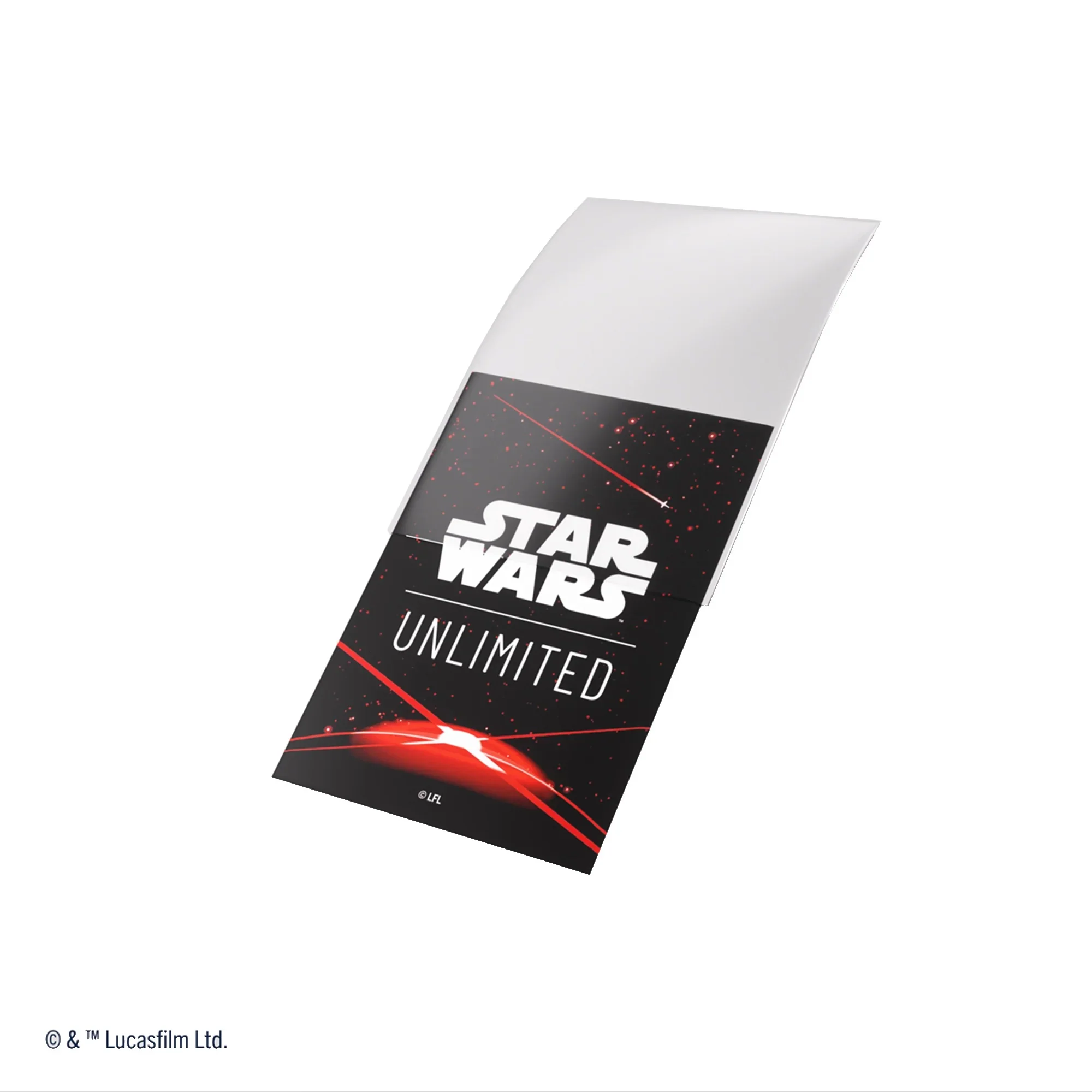 Star Wars Unlimited Art Card Sleeves Space Red Double Sleeving Pack - Image 2