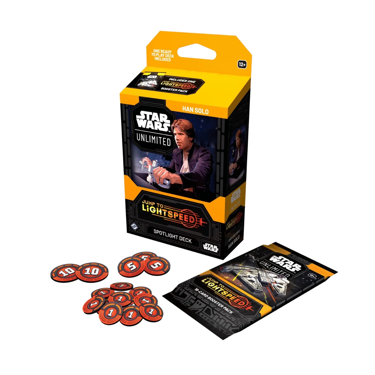 Star Wars Unlimited Jump to Lightspeed Spotlight Deck Han Solo - Image 2