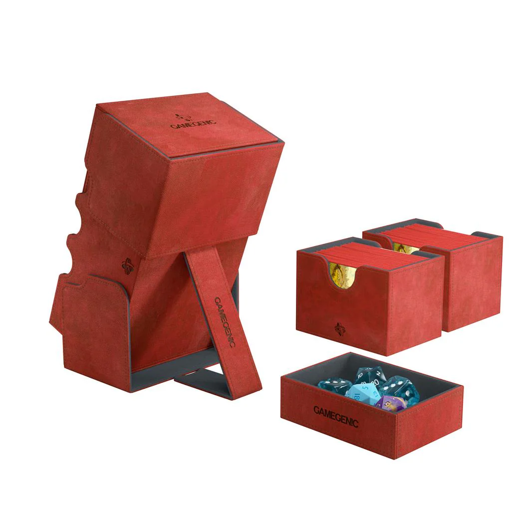 Stronghold Deck Box 200plus Red - Image 3