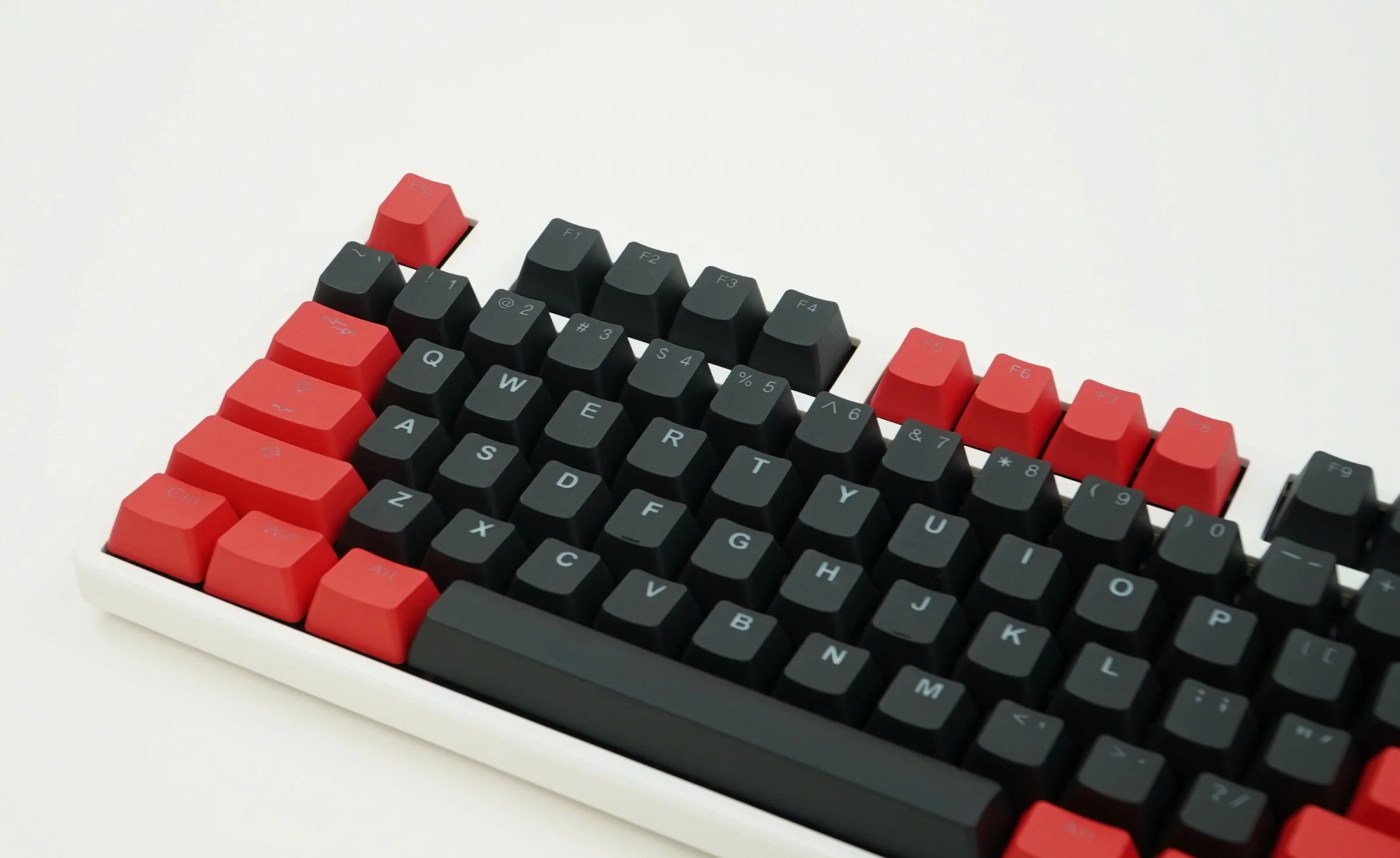 Tai-Hao Red / Black 104 Key OEM Profile PBT Double Shot Backlit Keycap Set - Image 2