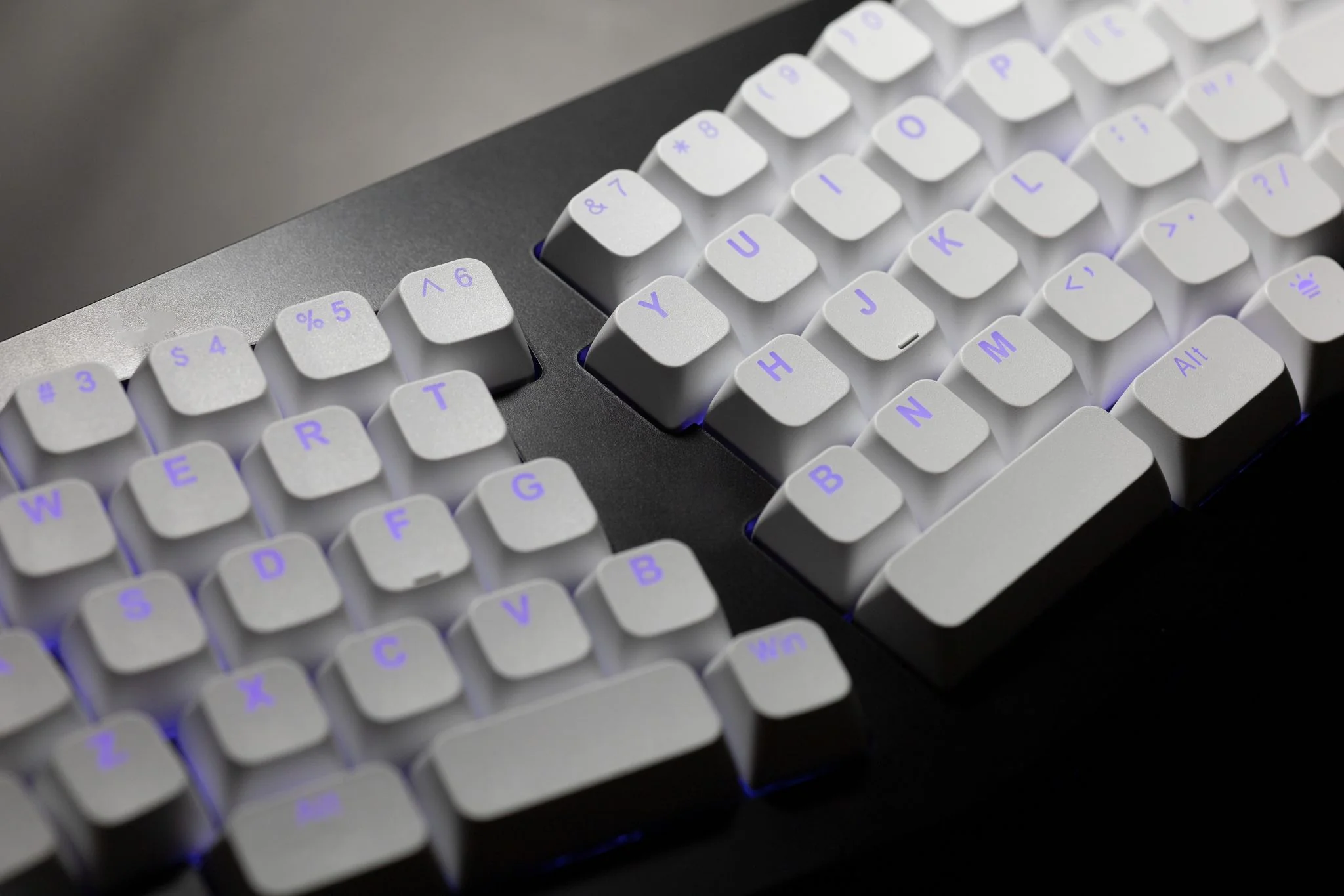 Tai-Hao White Rose 110 Key BOBO Profile Double Shot ABS Keycap Set - Image 3