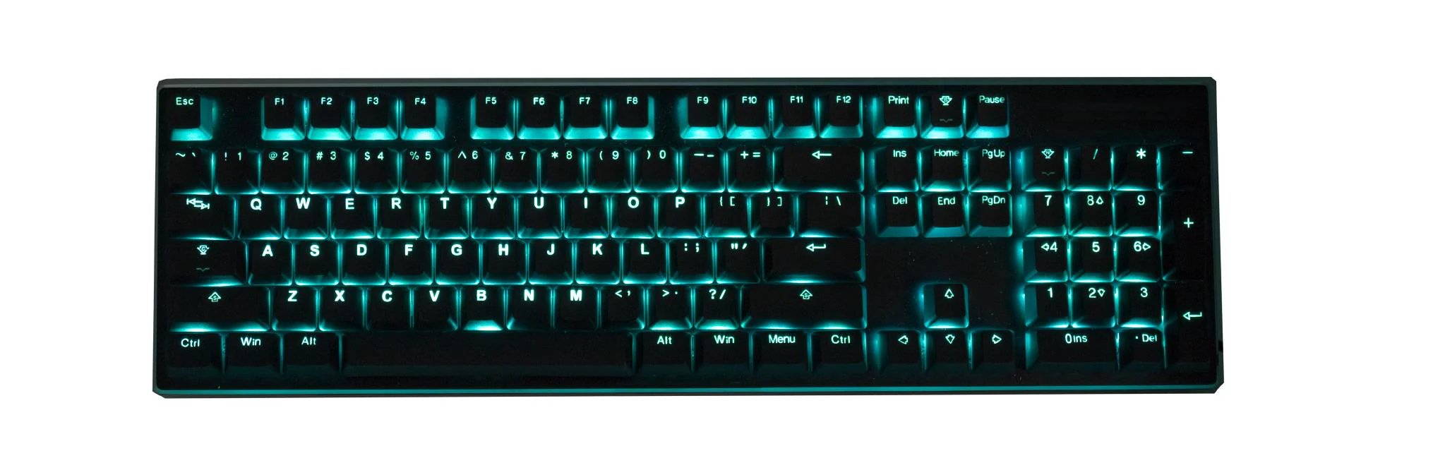 Tai-Hao Black Backlit 117 Key OEM Profile Double Shot PBT Keycap Set - Image 3