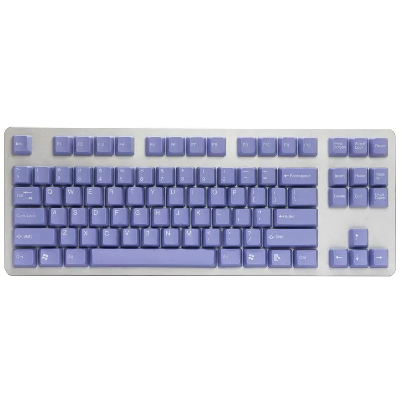 Tai-Hao Purple Wave 129 Key OEM Profile Double Shot ABS Keycap Set - Image 2