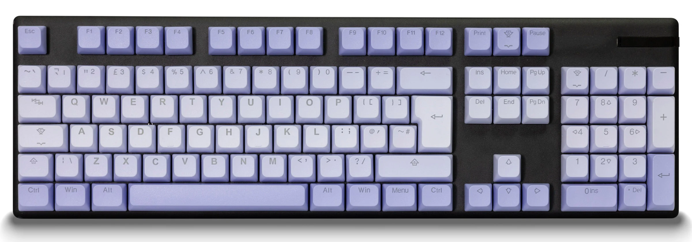 Tai-Hao Aurora Wave Purple Backlit 171 Key BOBO Profile Double Shot ABS Keycap Set - Image 2