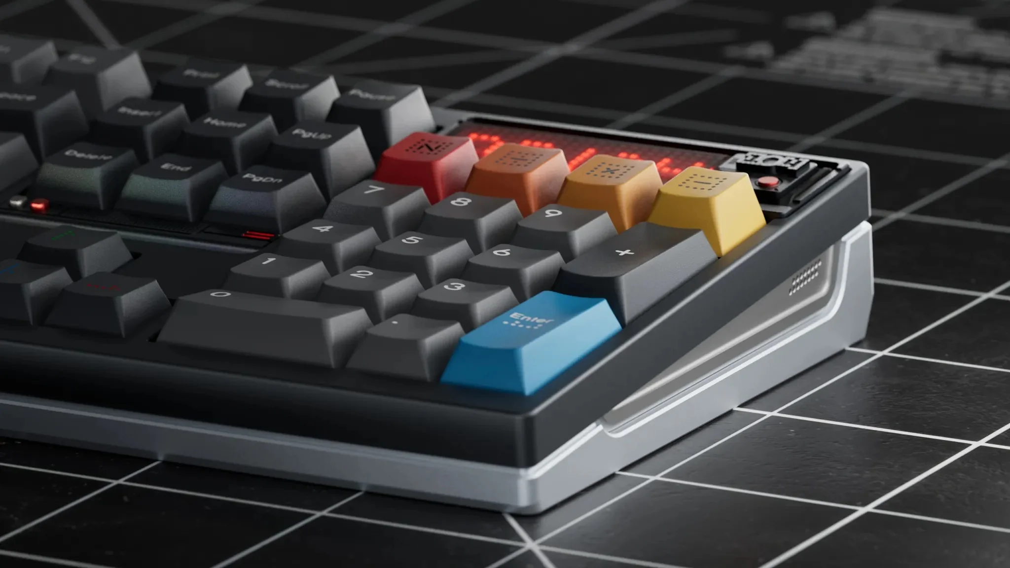 Ticktype DP104 8K Aluminum Wireless RGB Keyboard - Image 12