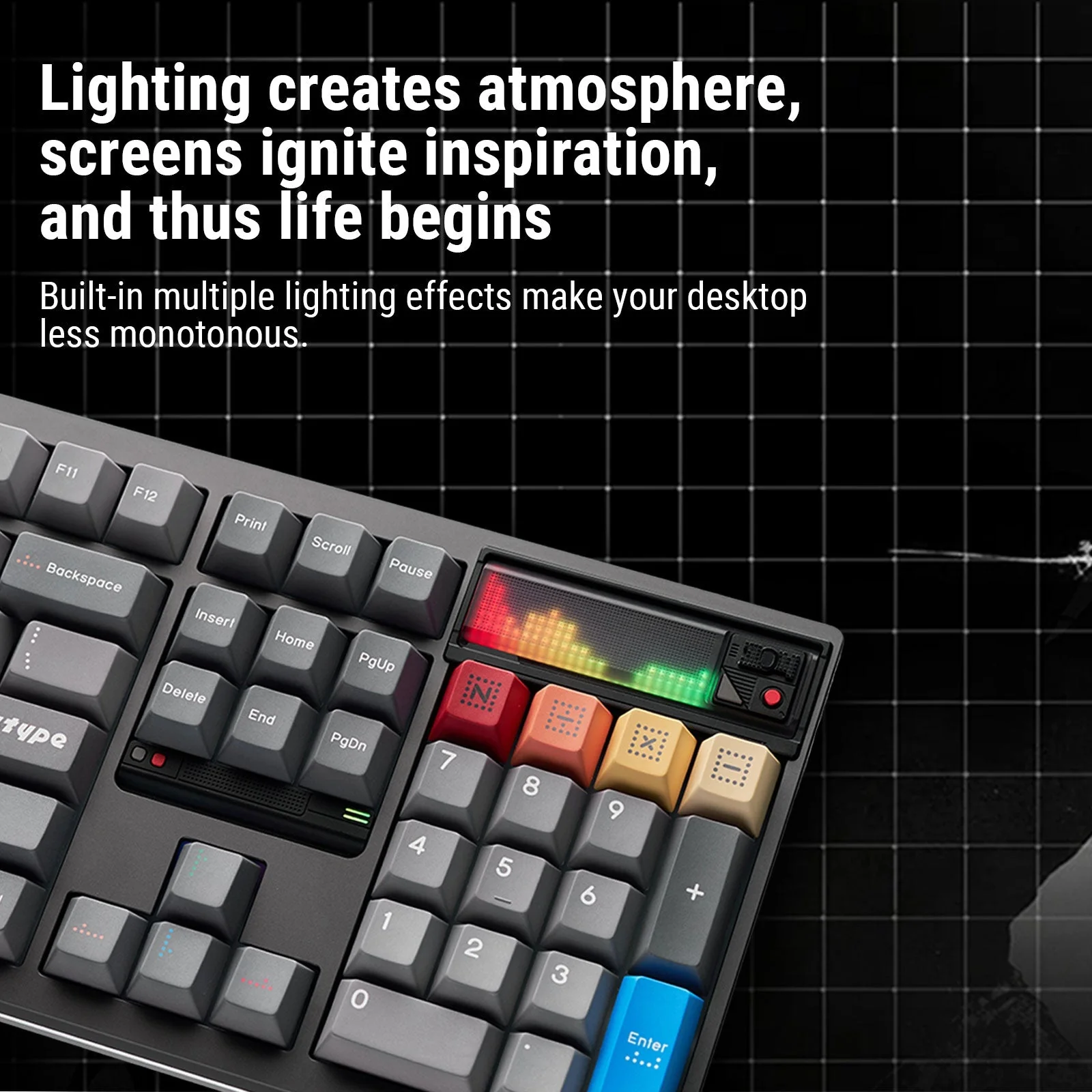 Ticktype DP104 8K Aluminum Wireless RGB Keyboard - Image 16
