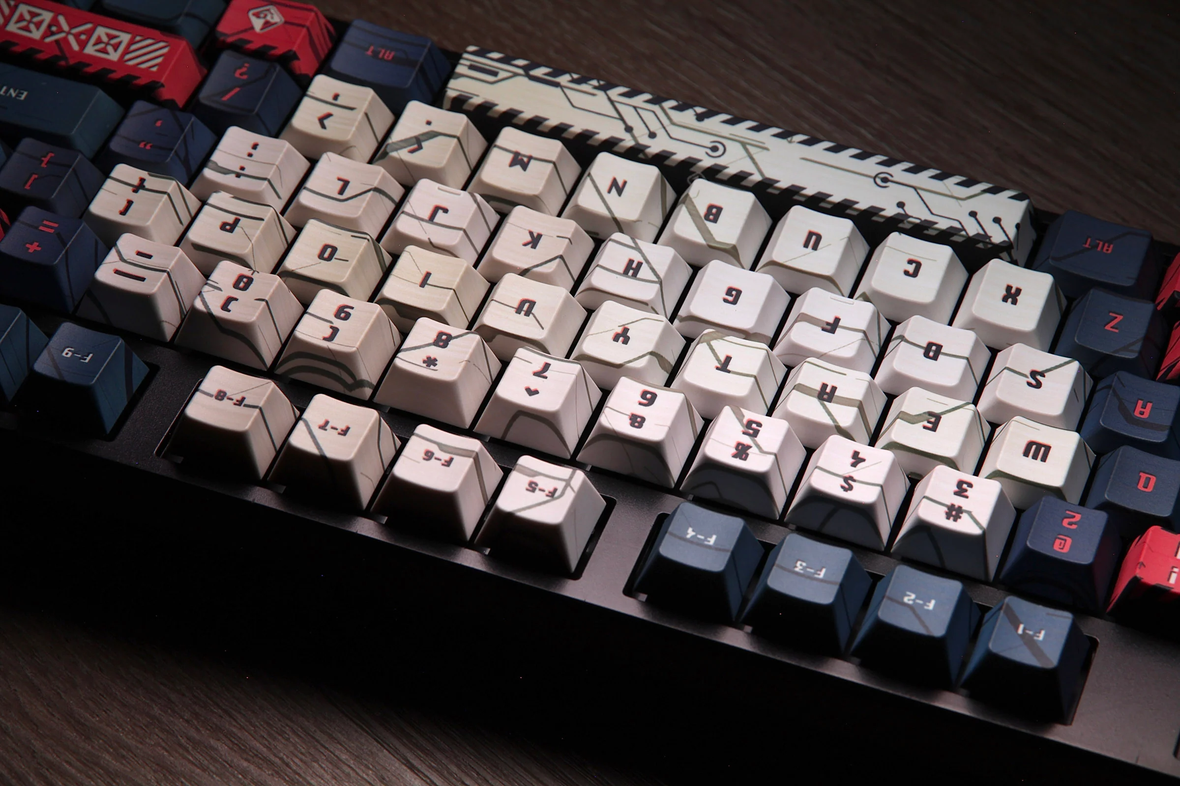 Traitors Mecha 108 Key Cherry Profile PBT Keycap Set - Image 5