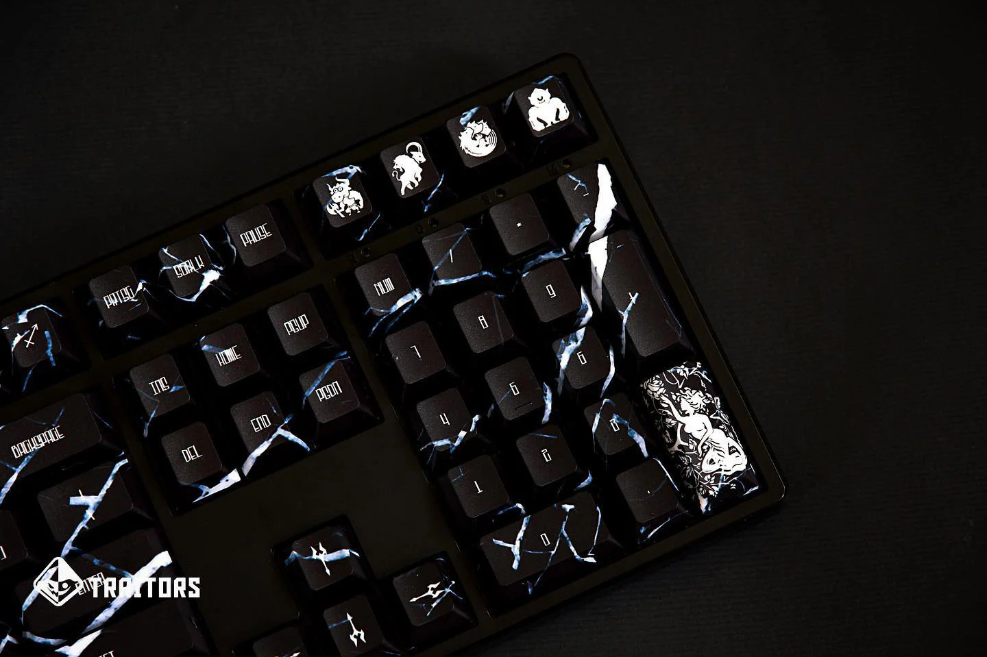 Traitors Tartarus 108 Key Cherry Profile Dye Sub PBT Keycap Set - Image 6