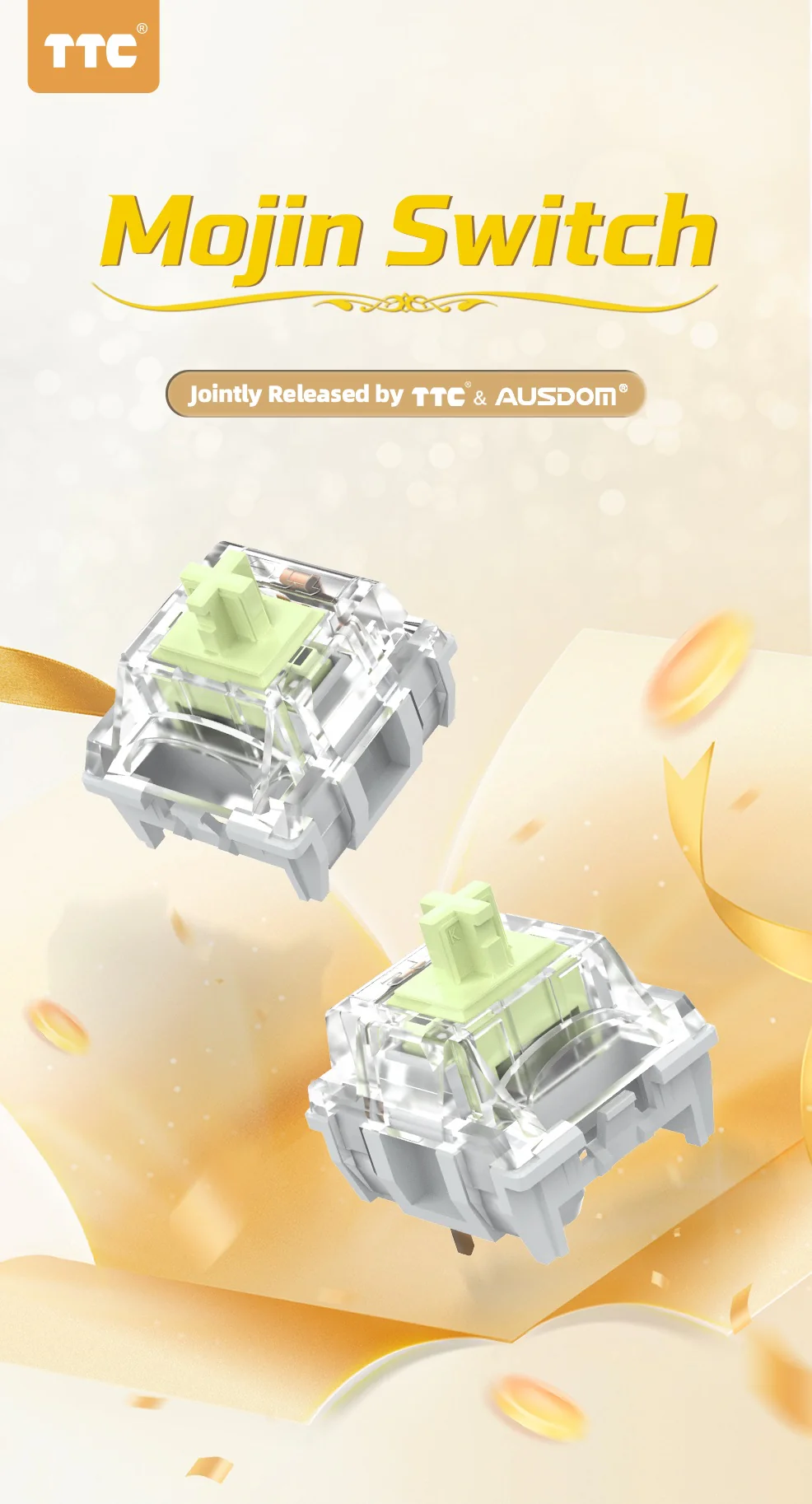 TTC Mojin 45g Tactile Plate Mount Switch - Image 6