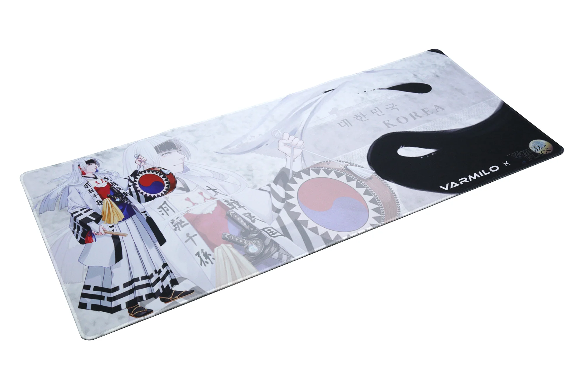 Varmilo Extra Large Olympics South Korea Desk Mat with Stitched Edges - Image 5