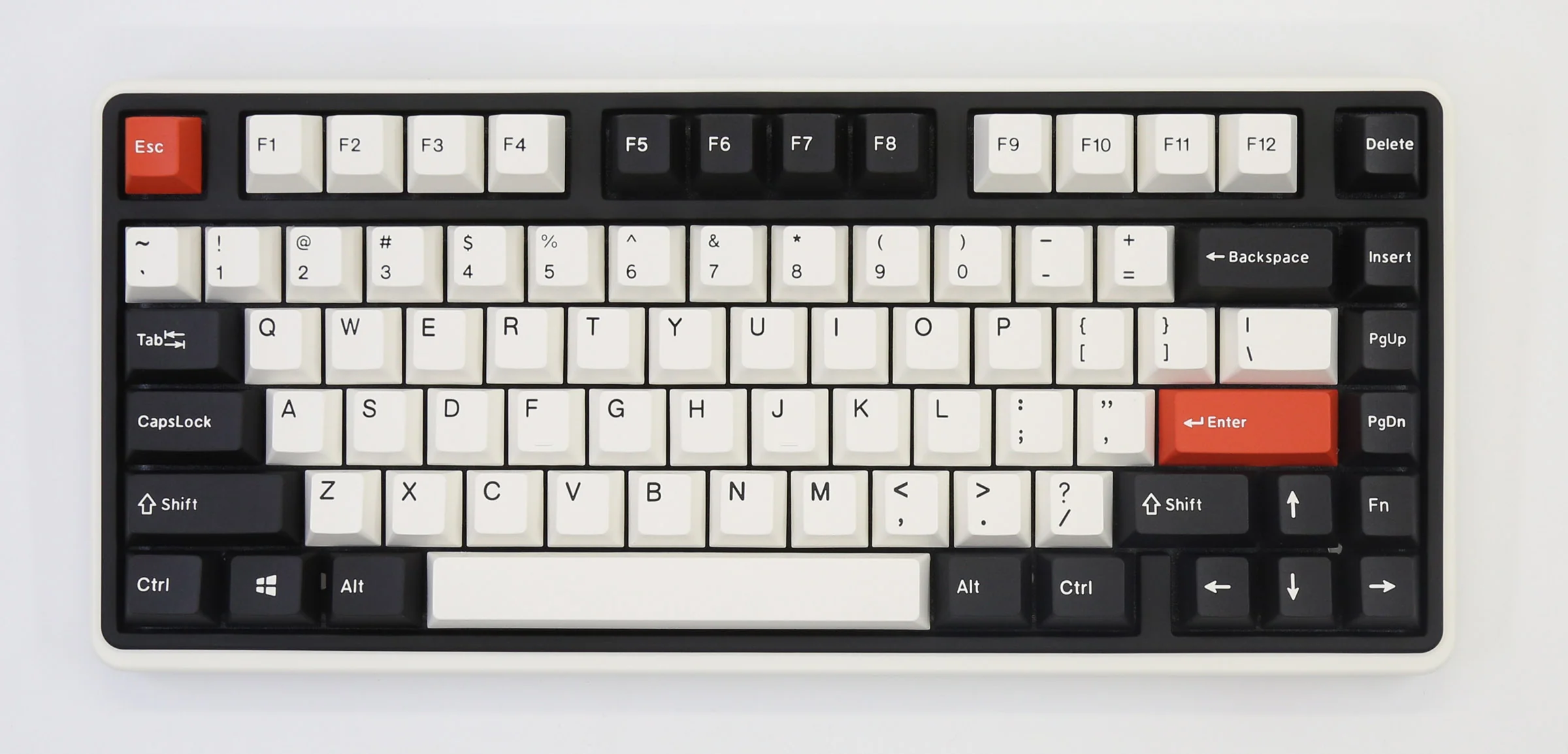 Varmilo Minilo VXH81 Retro 75% Hotswap White LED Mechanical Keyboard - Image 2