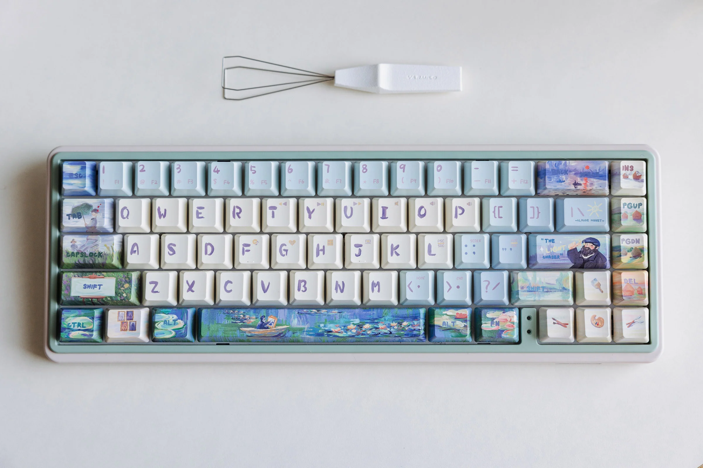 Varmilo Monet 67 Key Dye Sub PBT Keycap Set - Image 2