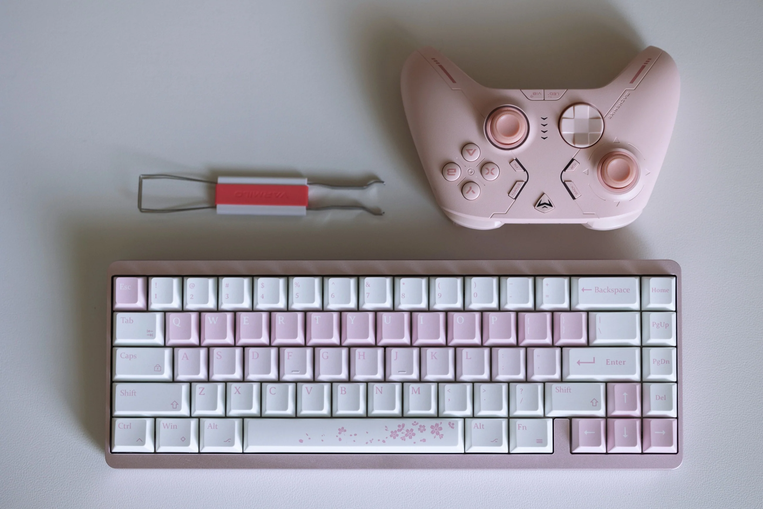 Varmilo Muse65 HE Sakura 8K Aluminum 65% RGB Keyboard - Image 8