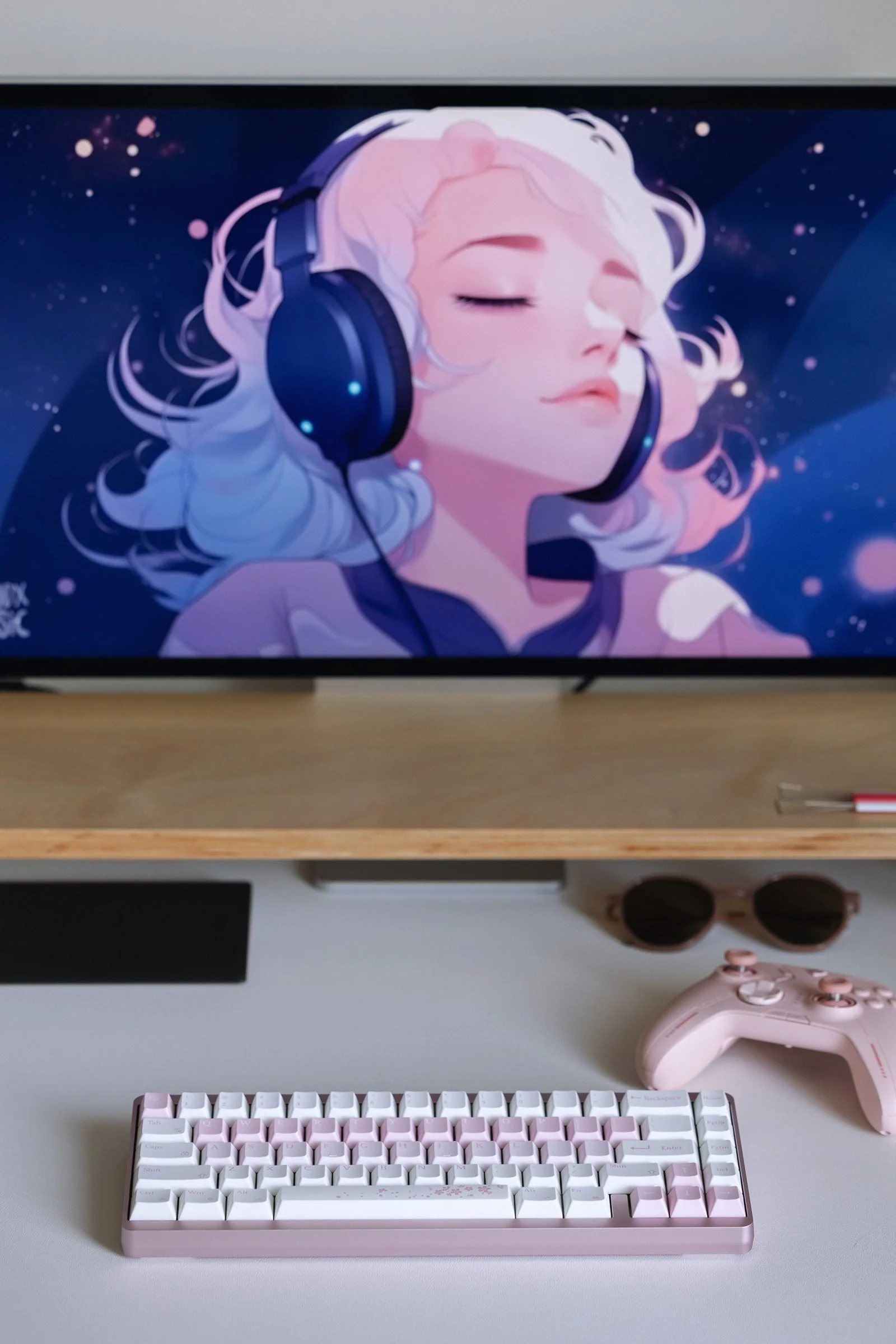 Varmilo Muse65 HE Sakura 8K Aluminum 65% RGB Keyboard - Image 9
