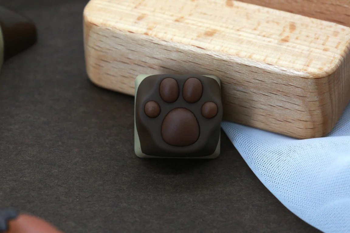 Varmilo Siamese Kitty Paw ABS / Silicon Keycap - Image 6