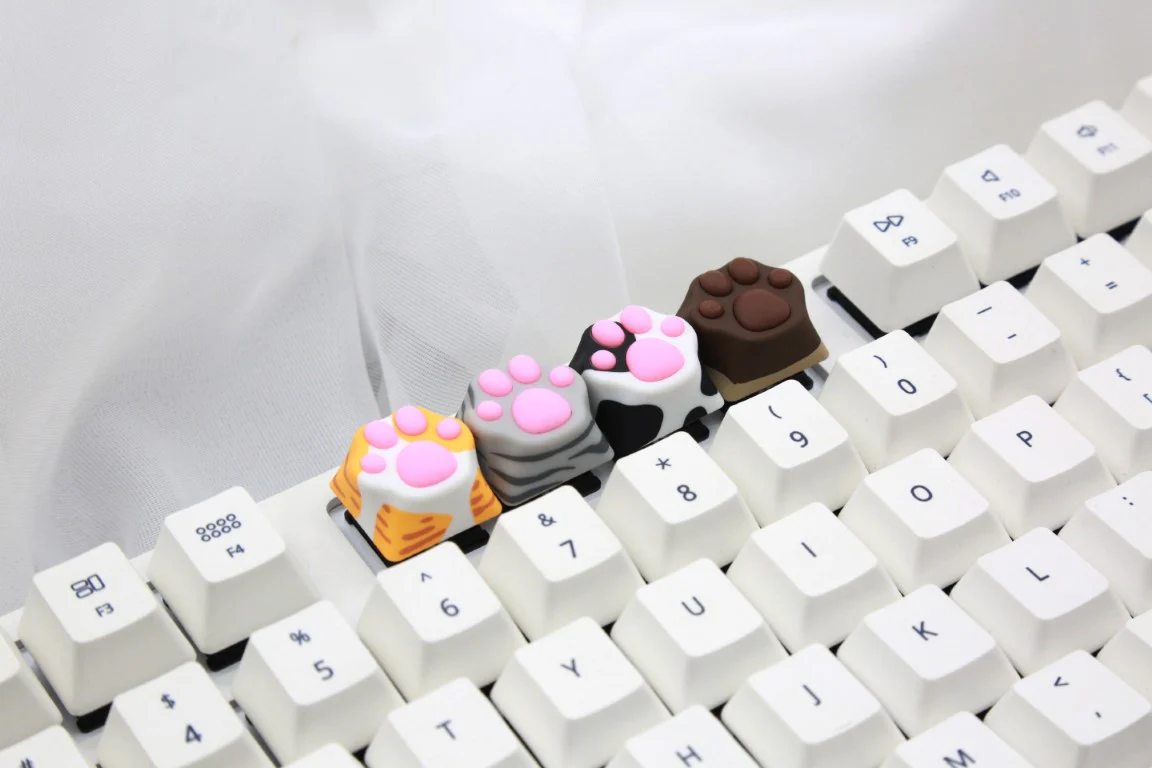 Varmilo Siamese Kitty Paw ABS / Silicon Keycap - Image 8