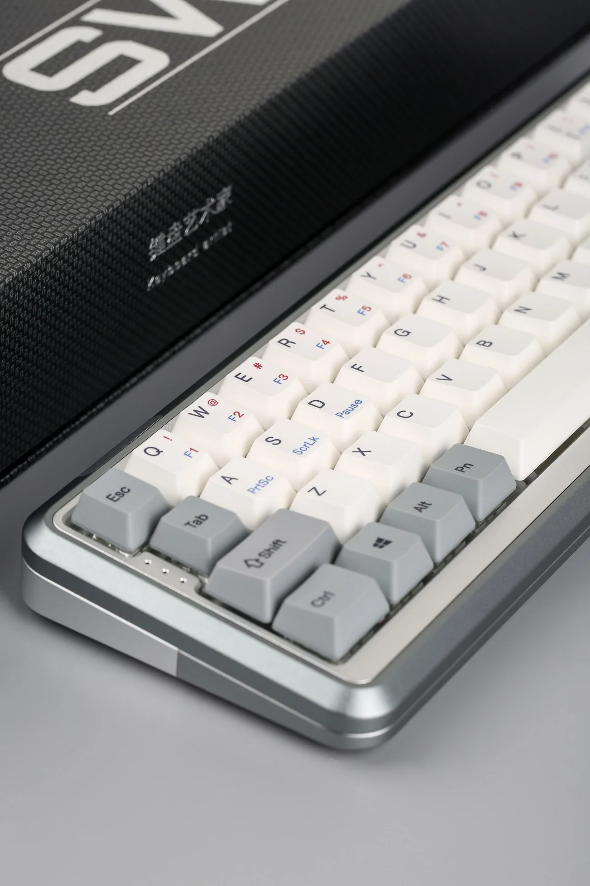 Varmilo Sword 2-49 Retro Grey Aluminum Hotswap Dye Sub PBT Mechanical Keyboard - Image 14