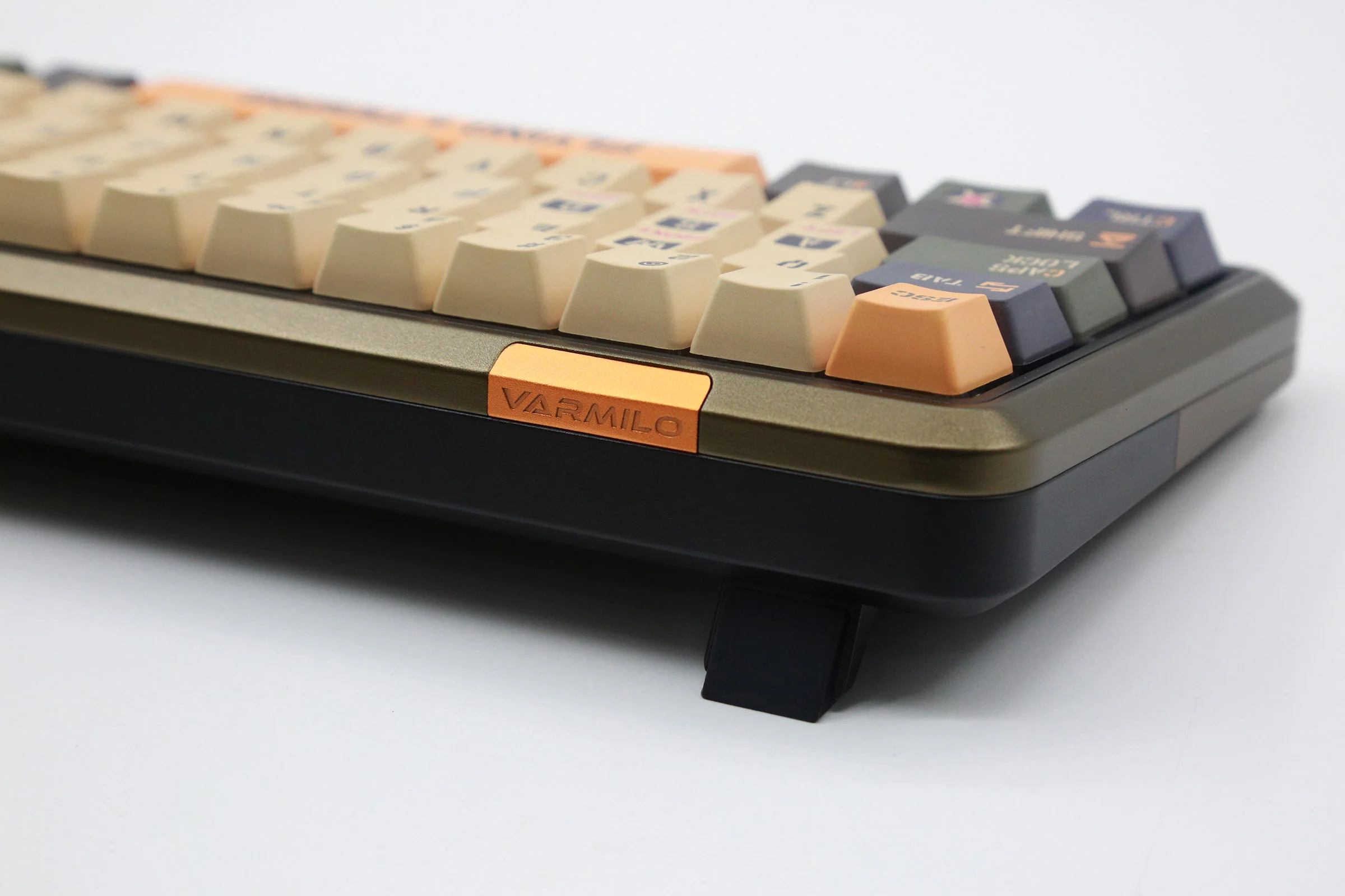 Varmilo Sword 2-68 Flying Tigers White LED 65% Dye Sub PBT Aluminum EC Mechanical Keyboard - Image 7