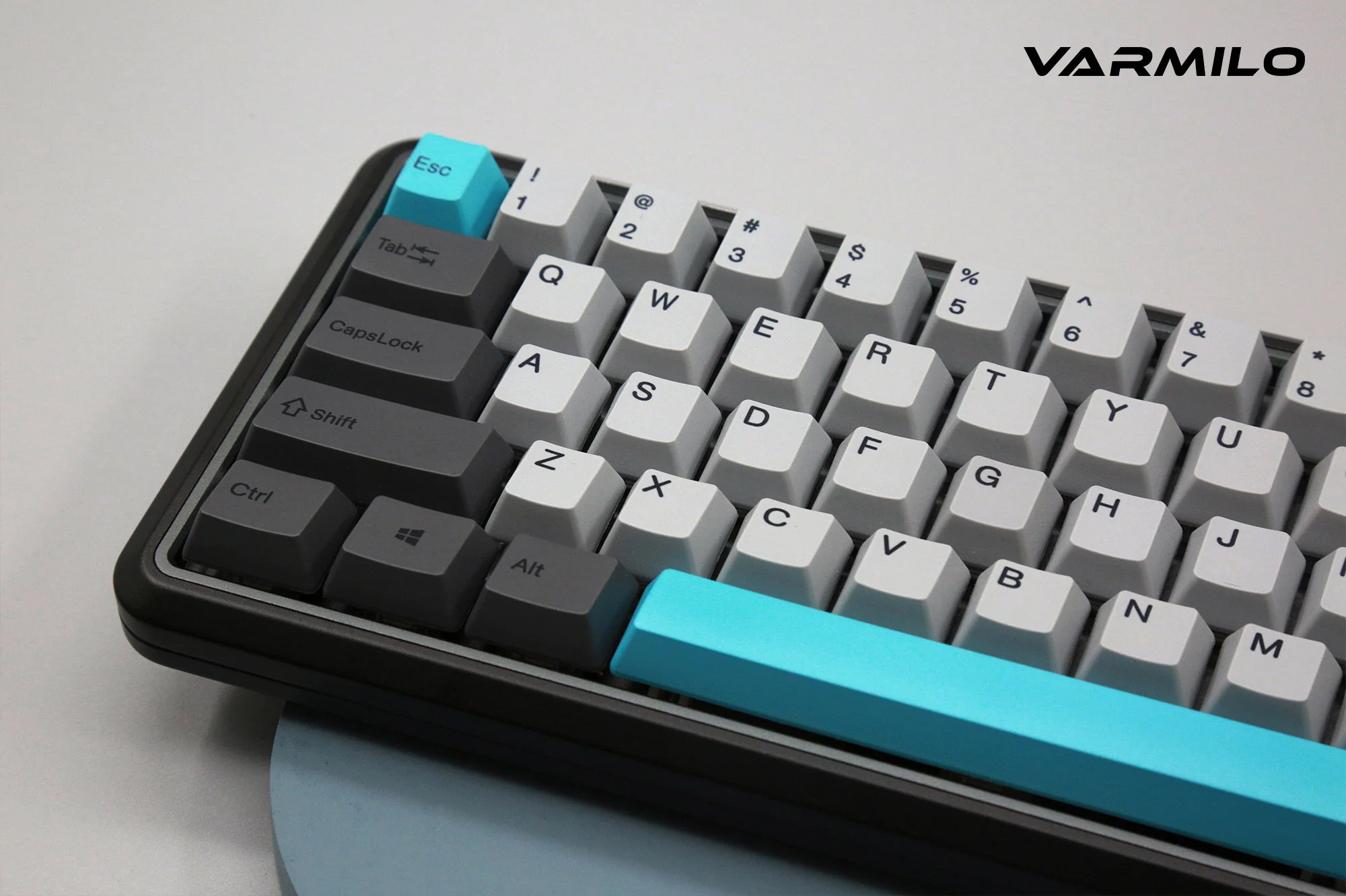 Varmilo Sword 2-68 Moonlight White LED 65% Dye Sub PBT Aluminum EC Mechanical Keyboard - Image 3