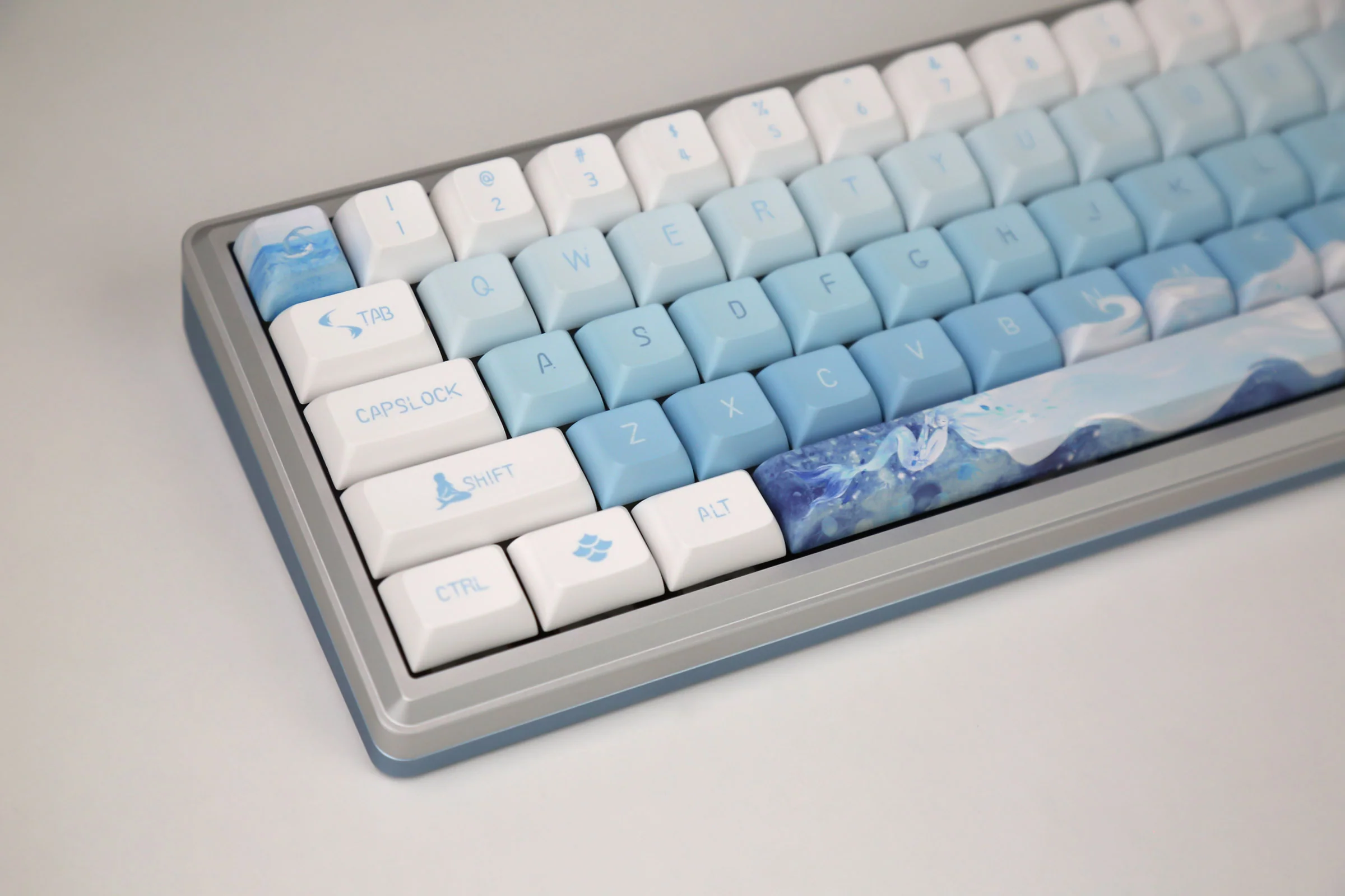 Varmilo Sword68 Ariel Aluminum 65% Hotswap Wireless RGB Mechanical Keyboard - Image 11