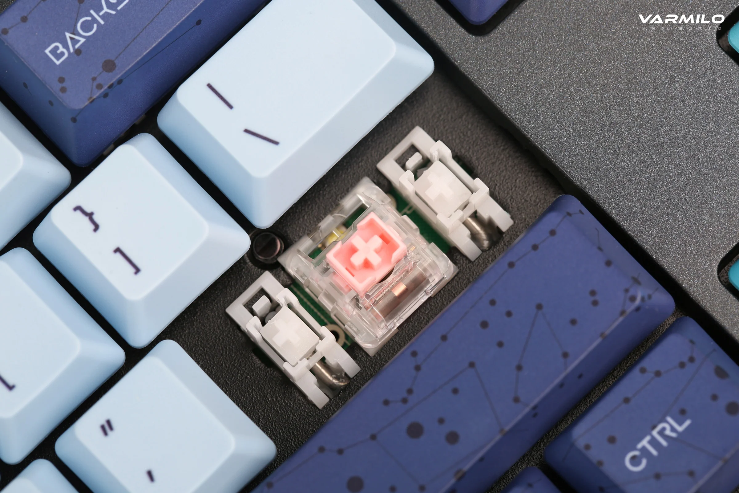 Varmilo VA Series V2 Aurora White LED Mechanical Keyboard - Image 10