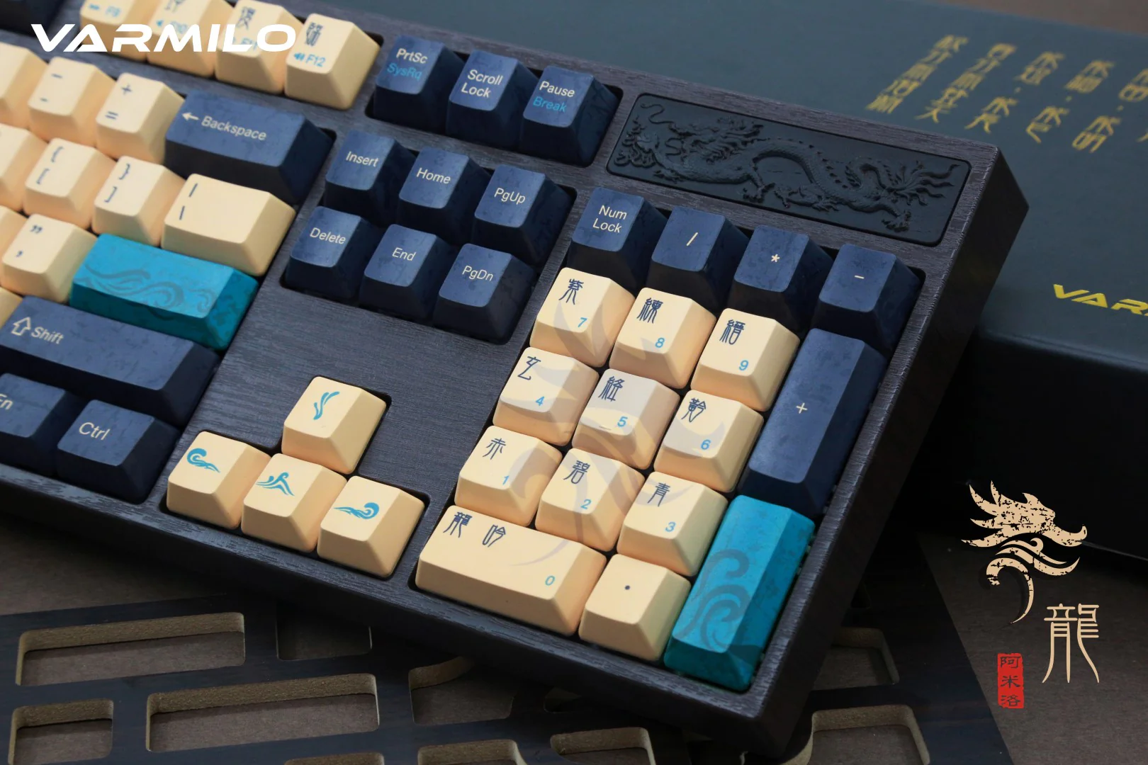 Varmilo VA104S Loong II White LED Dye Sub PBT Mechanical Keyboard - Image 8