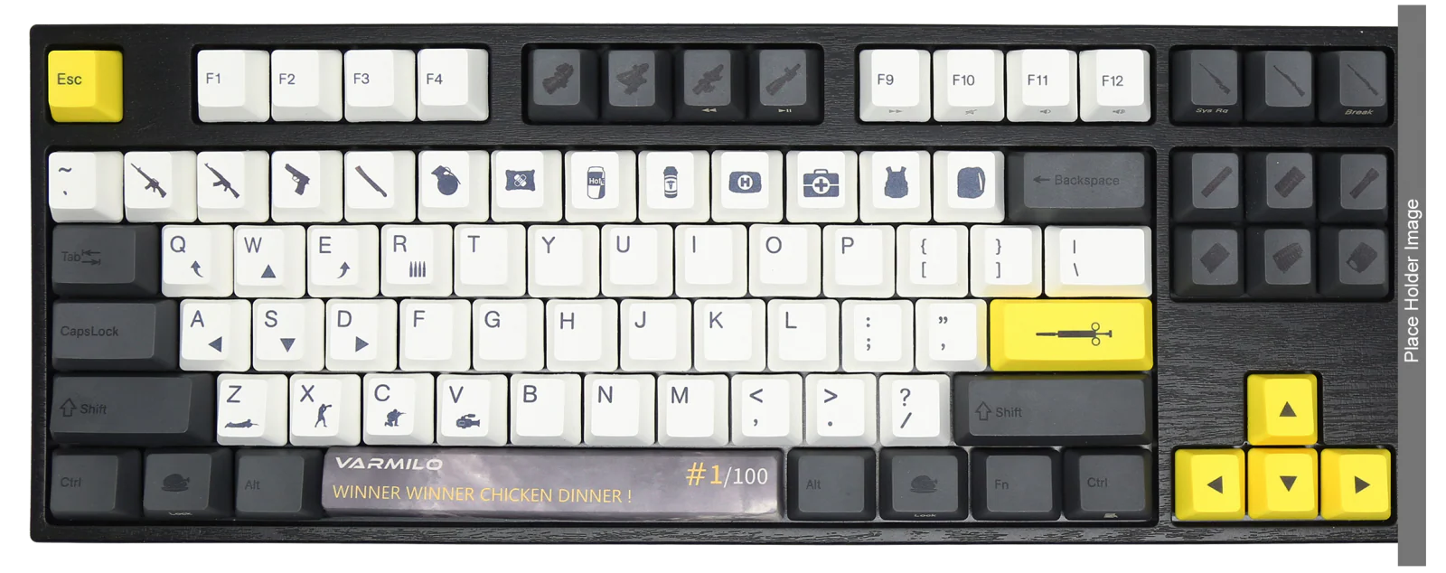 Varmilo VA87M Chicken Dinner TKL Dye Sub PBT Mechanical Keyboard