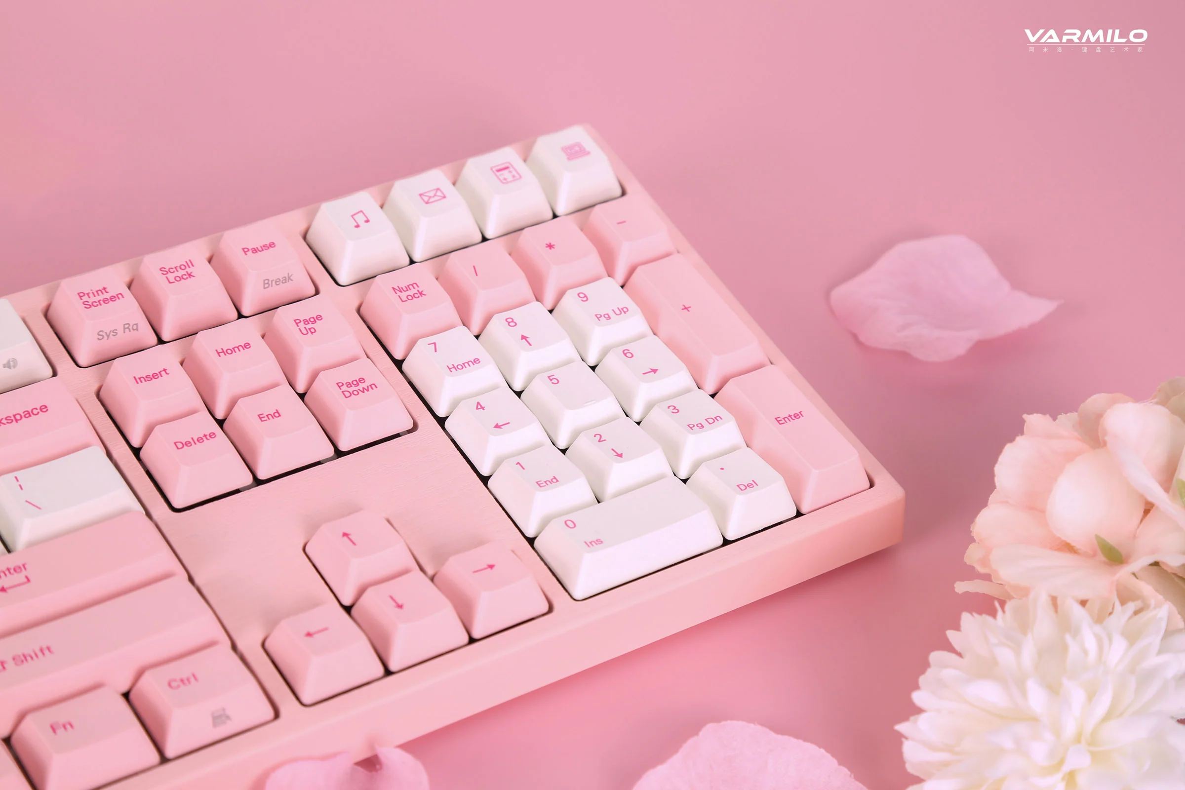Varmilo VA Series V2 Sakura Round 1 Mechanical Keyboard - Image 6