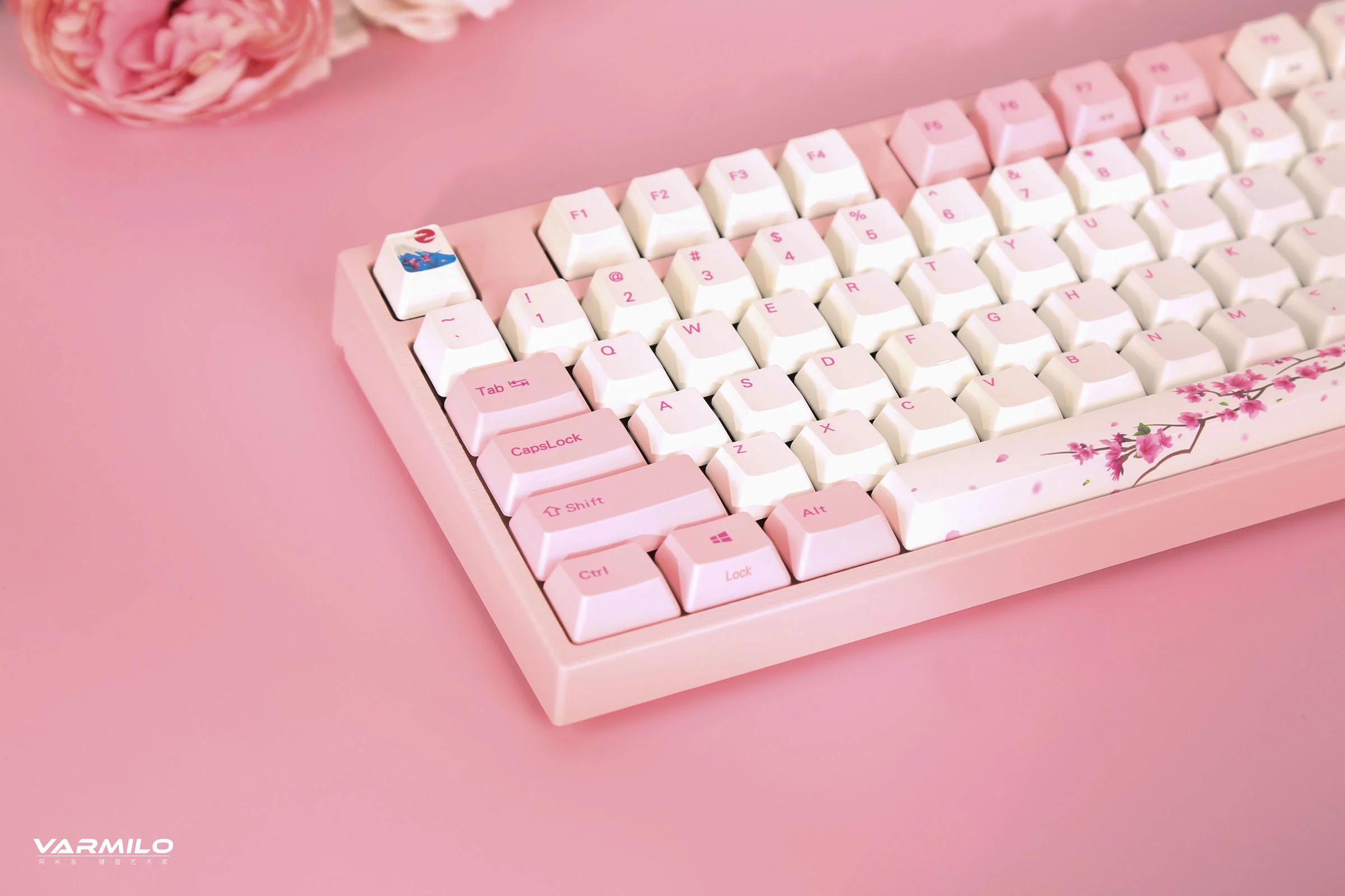 Varmilo VA Series V2 Sakura Round 1 Mechanical Keyboard - Image 8