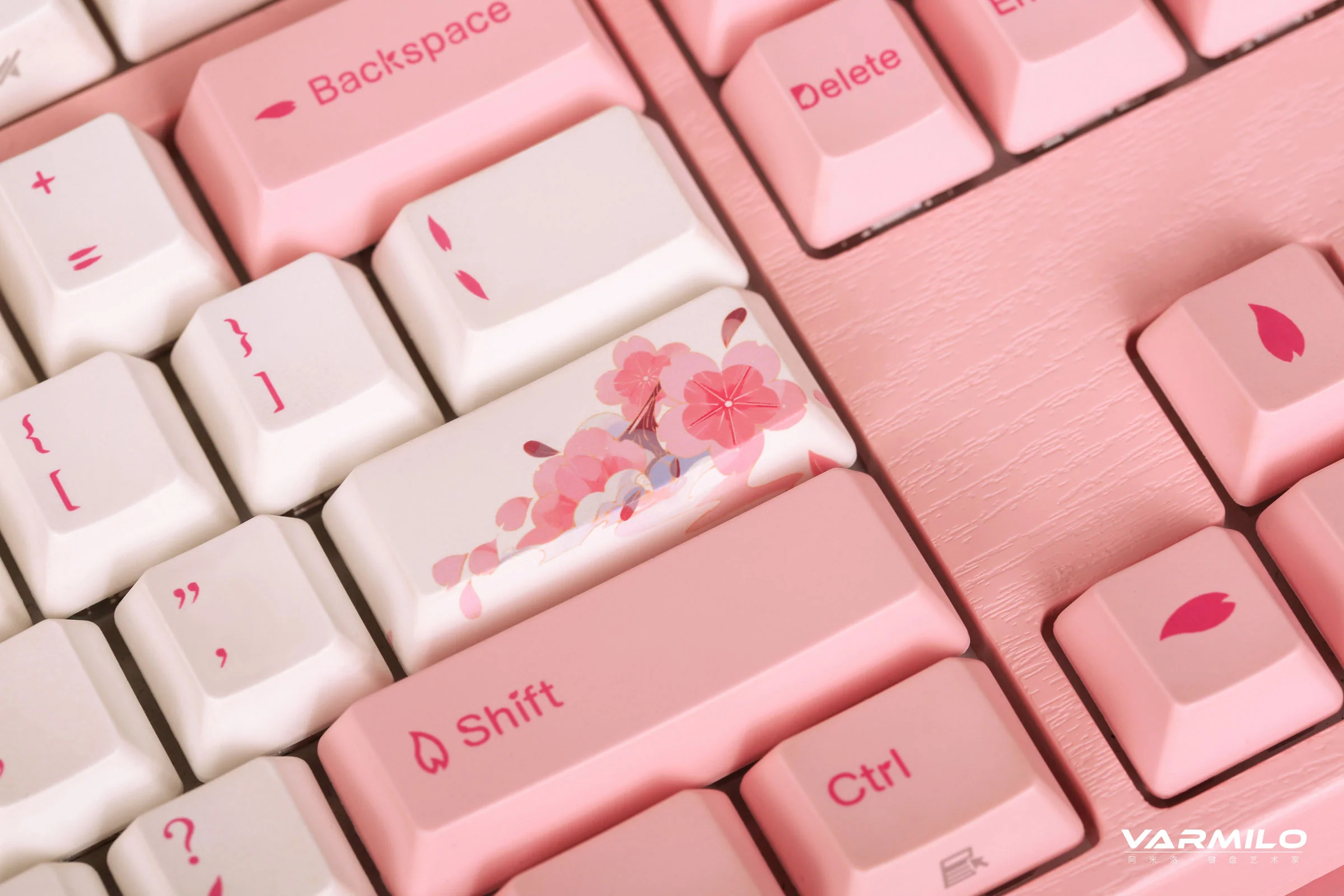 Varmilo VA Series V2 Sakura Round 2 Mechanical Keyboard - Image 4