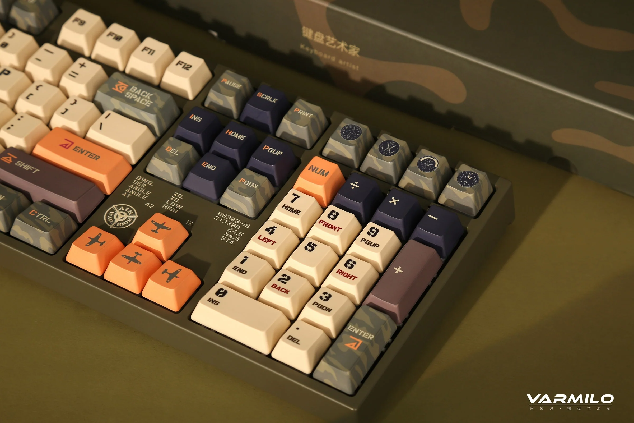 Varmilo VA Series V2 Warrior Soar Dye Sub PBT Mechanical Keyboard - Image 3