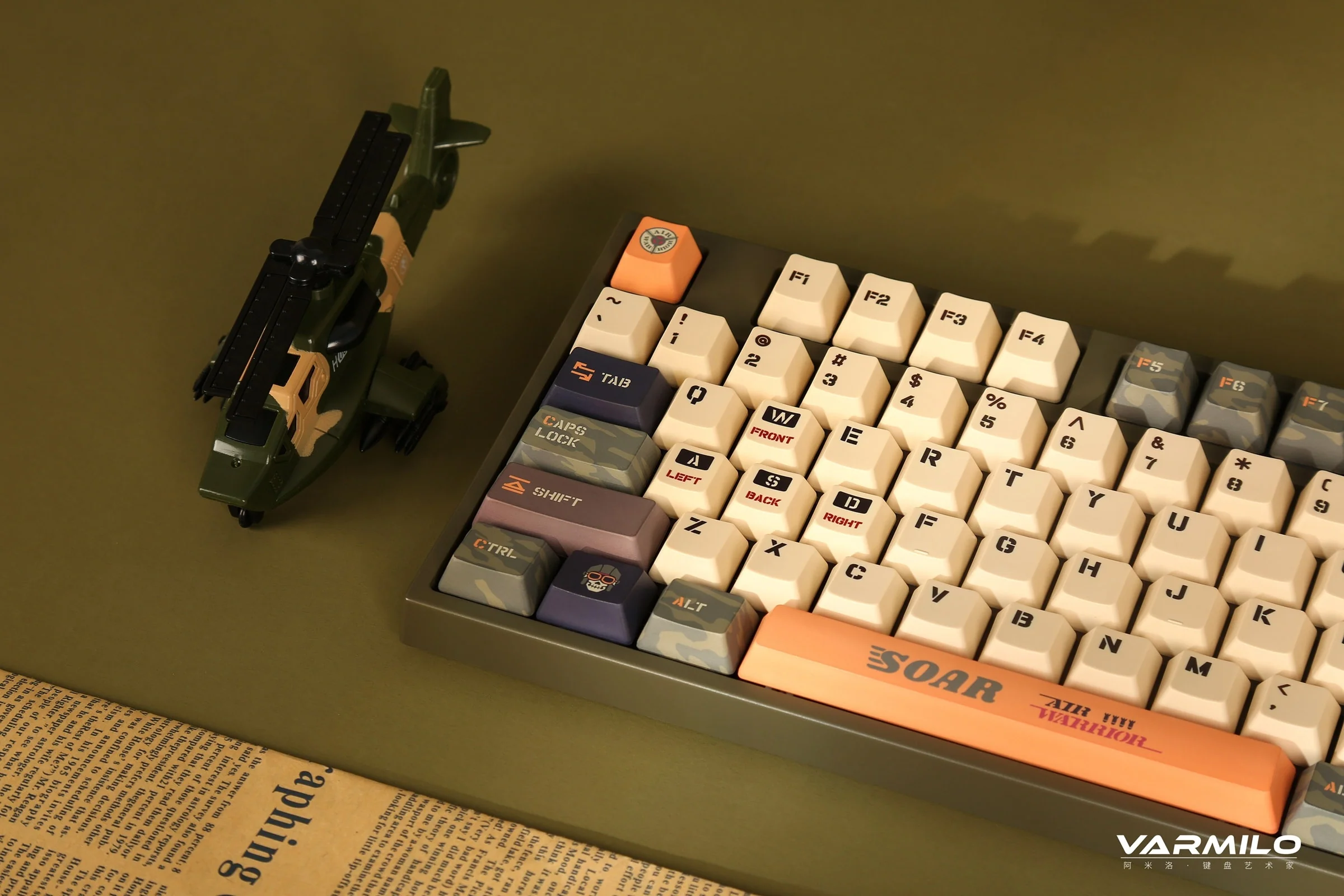 Varmilo VA Series V2 Warrior Soar Dye Sub PBT Mechanical Keyboard - Image 4